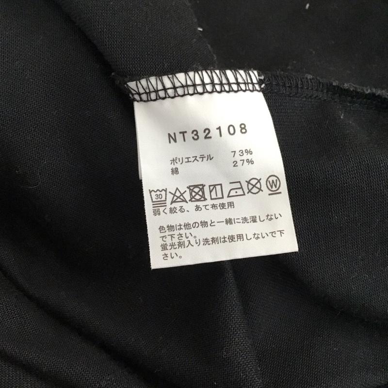ザノースフェイス THE NORTH FACE Tシャツ 半袖 nt32108 バンダナスクエアロゴ プリントTシャツ L ロゴ、文字 黒 / ブラック / black メンズ USED 古着 中古 10157747