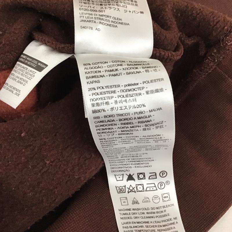リーバイス Levi s トレーナー 長袖 長袖トレーナー スウェット クルーネック プルオーバー S ロゴ、文字 マルチカラー / マルチカラー / multicolor メンズ USED 古着 中古 10157764