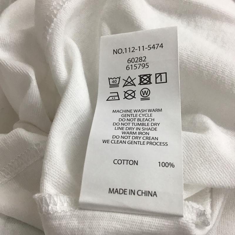 ラッセルアスレティック Russell Athletic Tシャツ 半袖 半袖カットソー プリントTシャツ クルーネックカットソー M ロゴ、文字 白 / ホワイト / white メンズ USED 古着 中古 10157781