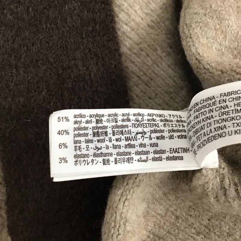 ザラ ZARA パーカー 長袖 ジップパーカー M 無地 茶 / ブラウン / brown レディース USED 古着 中古 10157806