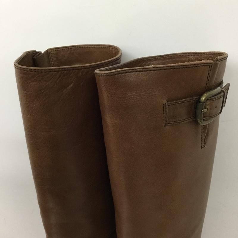 マーガレット・ハウエルアイデア MARGARET HOWELL idea ブーツ 一般 1429 ロングブーツ 箱有 22.5cm 箱有 22.5cm 無地 茶 / ブラウン / brown レディース USED 古着 中古 10157858