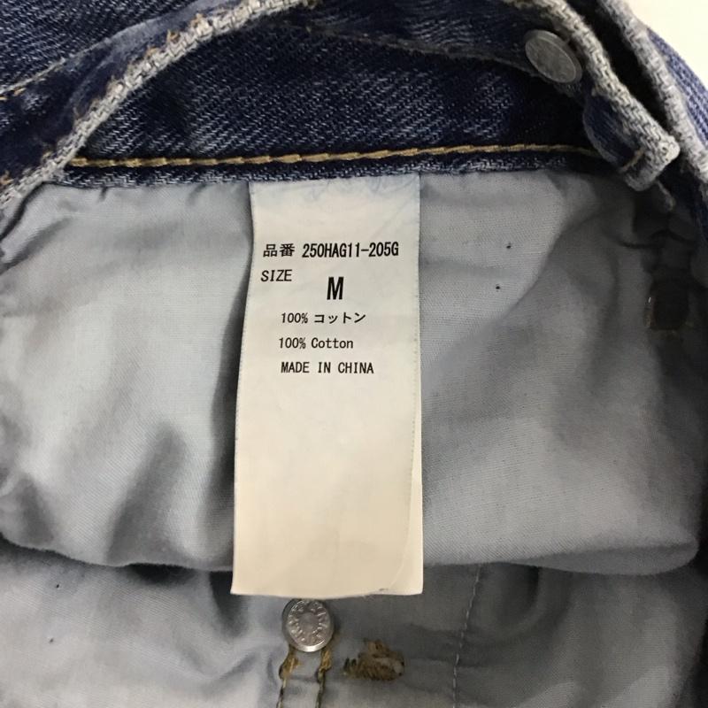 アズールバイマウジー AZUL BY MOUSSY パンツ デニム、ジーンズ デニムパンツ ワイドパンツ カジュアルパンツ M 無地 インディゴ / インディゴ / Indigo レディース USED 古着 中古 10157864