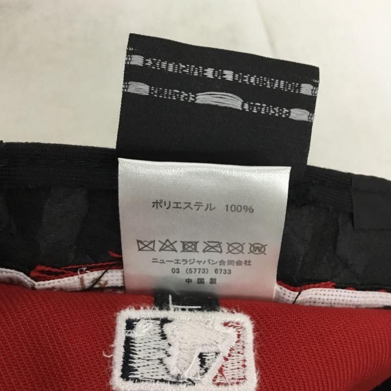 ニューエラ NEW ERA 帽子 キャップ 59FIFTY 59.6cm ロゴ、文字 赤 / レッド / red メンズ USED 古着 中古 10157904