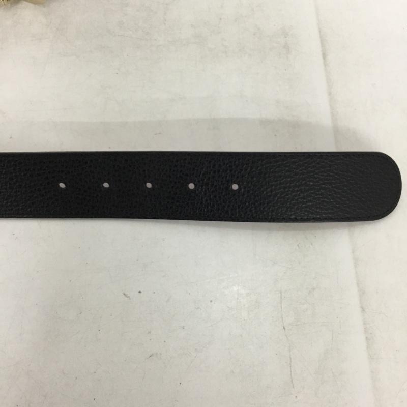 グッチ GUCCI ベルト・バックル ベルト 450000 CAO2G 無地 黒 / ブラック / black X 金 / ゴールド / gold color レディース USED 古着 中古 10157923