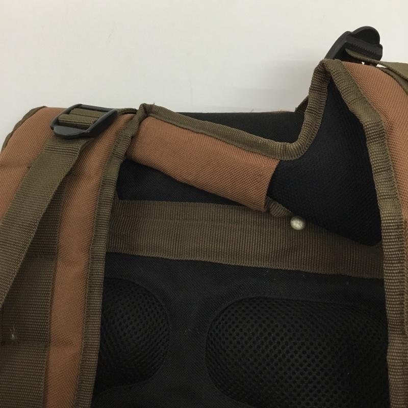 ディーシー DC リュックサック、デイパック リュックサック、デイバッグ ワンポイント 茶 / ブラウン / brown メンズ USED 古着 中古 10157930