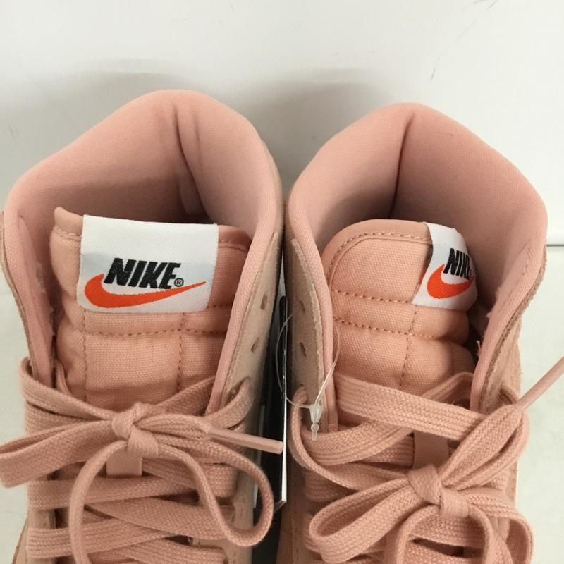 ナイキ NIKE スニーカー スニーカー AV9376-602 BLAZER MID VINTAGE SUEDE 22.5cm 箱有 22.5cm ロゴ、文字 桃 / ピンク / pink X 白 / ホワイト / white レディース USED 古着 中古 10157936