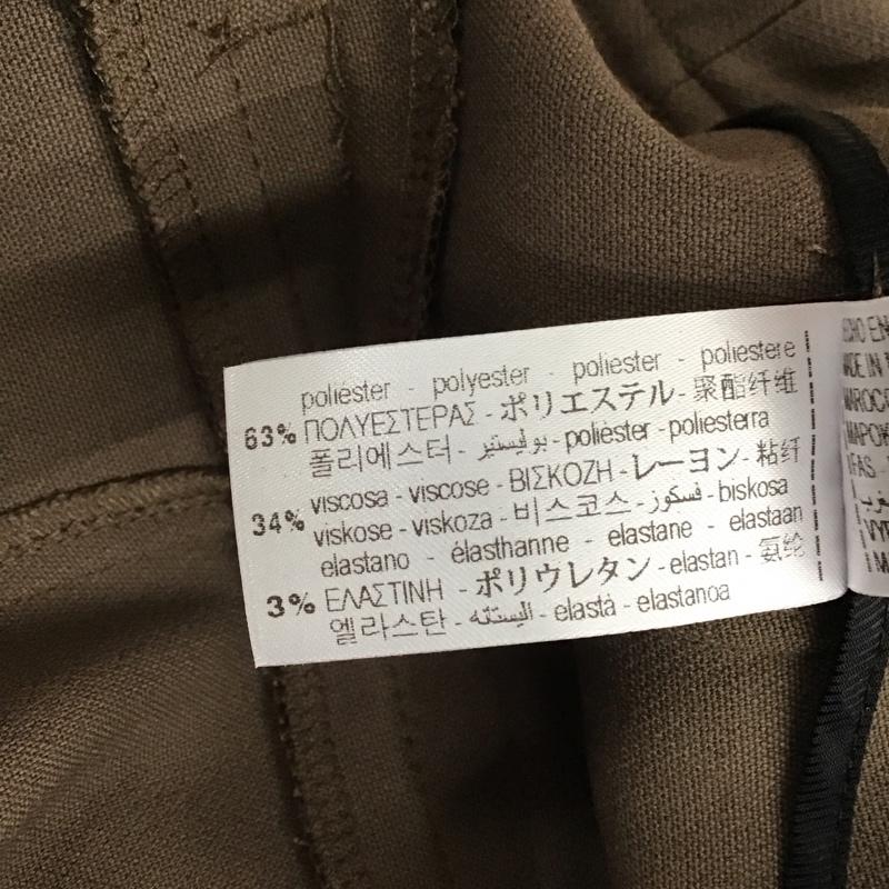 ザラ ZARA パンツ スラックス 9637 676 707 タグ付き M 無地 茶 / ブラウン / brown レディース USED 古着 中古 10157956