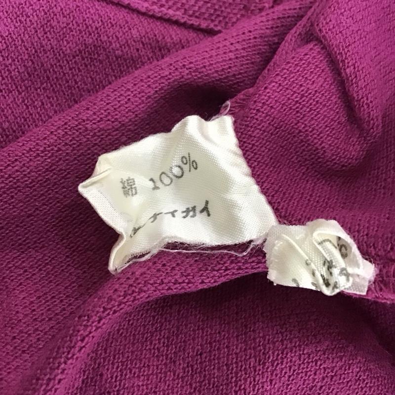 ポロバイラルフローレン Polo by RALPH LAUREN ポロシャツ 半袖 半袖ポロシャツ カラーシャツ 半袖カットソー M ロゴ、文字 マゼンタ / マゼンタ / メンズ USED 古着 中古 10158020