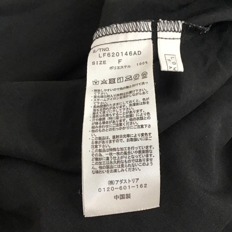 ローリーズファーム LOWRYS FARM シャツ、ブラウス 長袖 長袖シャツ 無地シャツ カラーシャツ FREE 無地 黒 / ブラック / black レディース USED 古着 中古 10158041