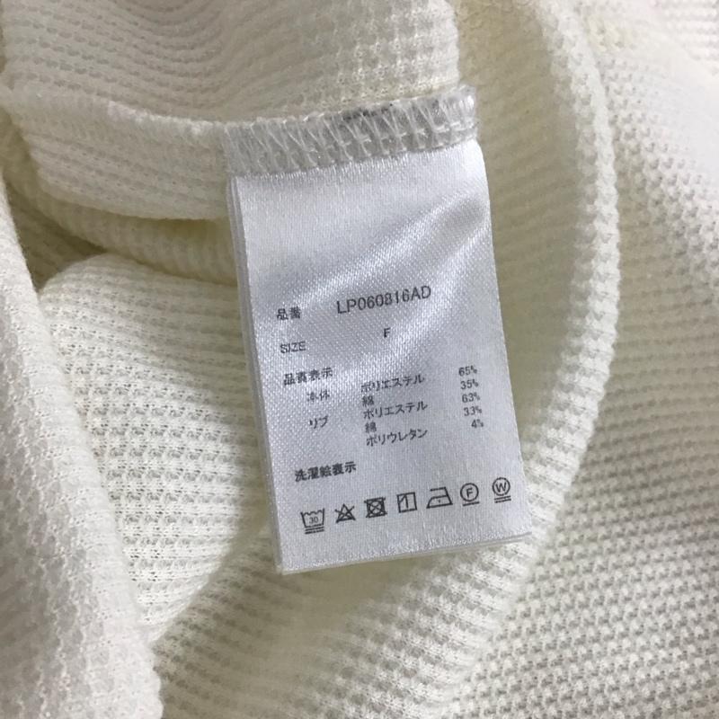 レプシィム LEPSIM カットソー 半袖 ノースリーブカットソー プルオーバー FREE 無地 アイボリー / アイボリー / レディース USED 古着 中古 10158045