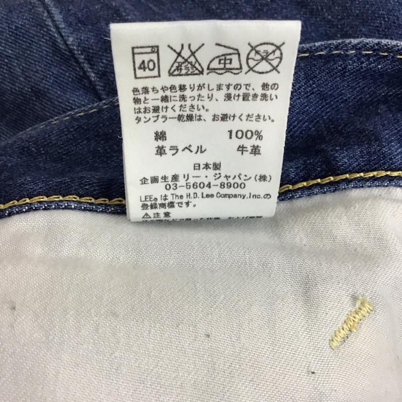 リー Lee パンツ デニム、ジーンズ デニムパンツ スリムパンツ カジュアルパンツ S 無地 インディゴ / インディゴ / Indigo レディース USED 古着 中古 10158078