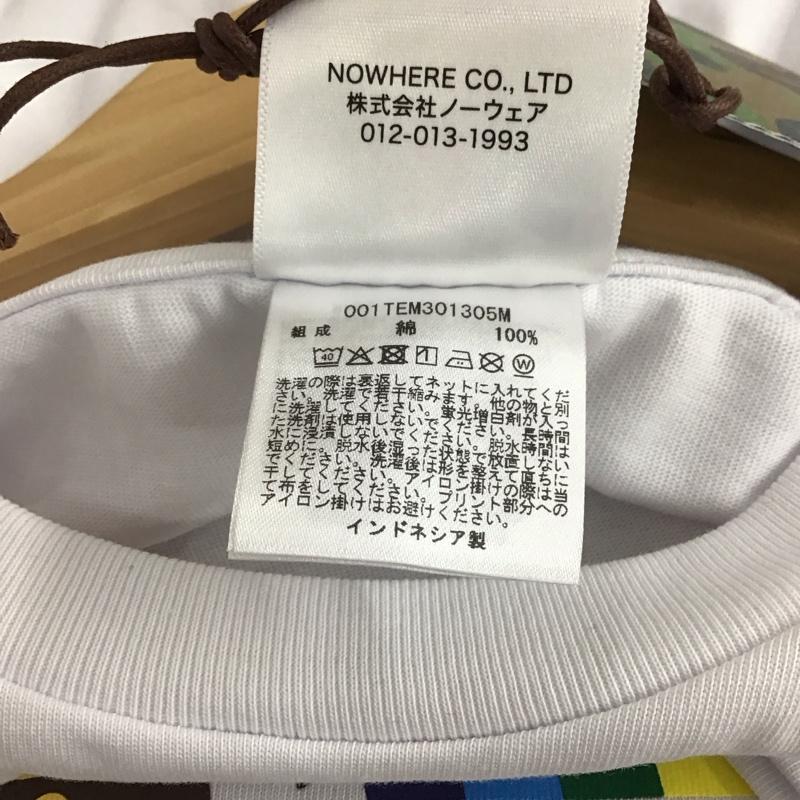 ベイプ BAPE Tシャツ 半袖 半袖カットソー プリントTシャツ クルーネックカットソー XL ロゴ、文字 白 / ホワイト / white メンズ USED 古着 中古 10158111