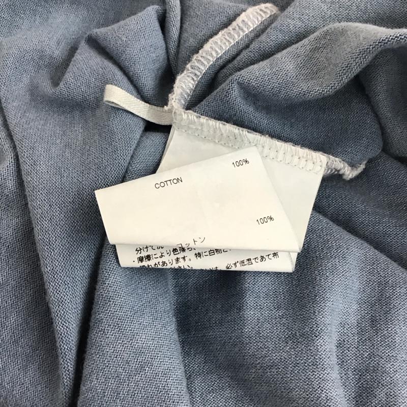 ダブルタップス WTAPS Tシャツ 半袖 半袖カットソー プリントTシャツ クルーネックカットソー 2 無地 水色 / ライトブルー / メンズ USED 古着 中古 10158145