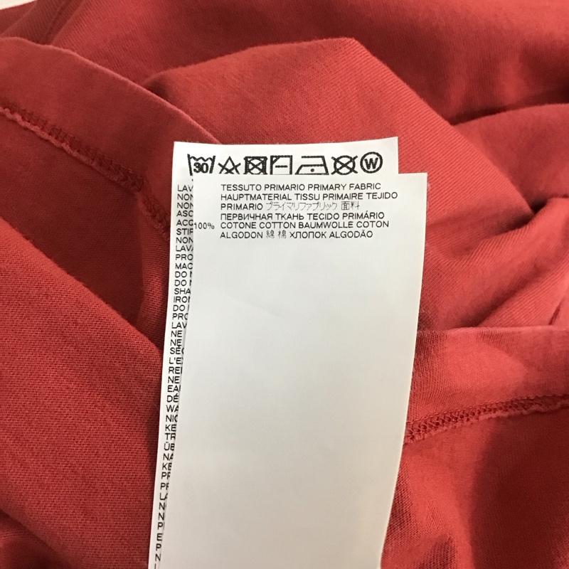 メゾン マルジェラ Maison Margiela Tシャツ 半袖 半袖カットソー プリントTシャツ クルーネックカットソー 無地 赤 / レッド / red メンズ USED 古着 中古 10158146