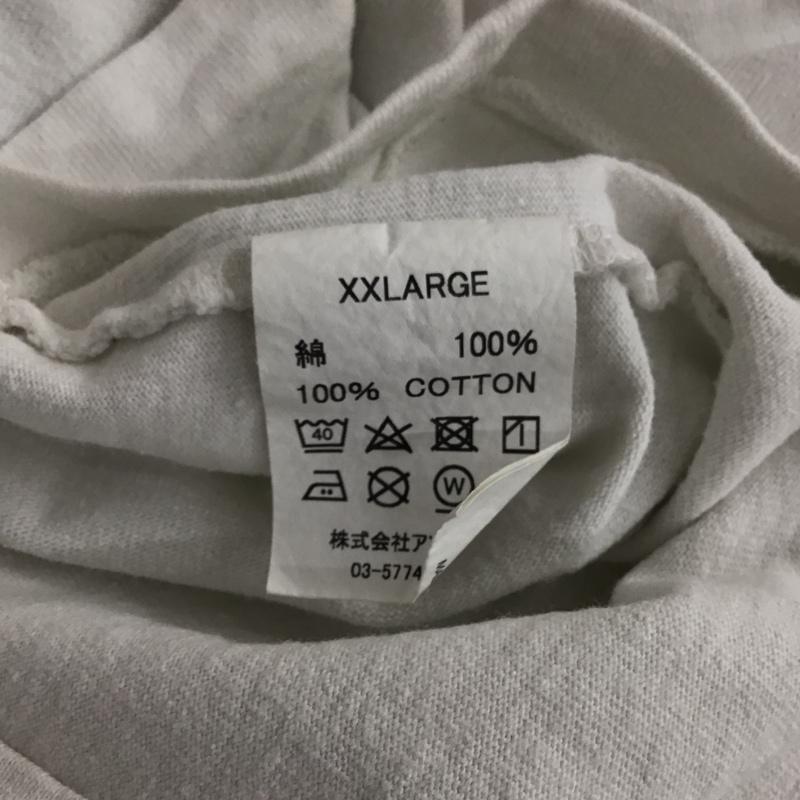 レディーメイド READY MADES Tシャツ 半袖 半袖カットソー プリントTシャツ クルーネックカットソー XXL ロゴ、文字 アイボリー / アイボリー / メンズ USED 古着 中古 10158147