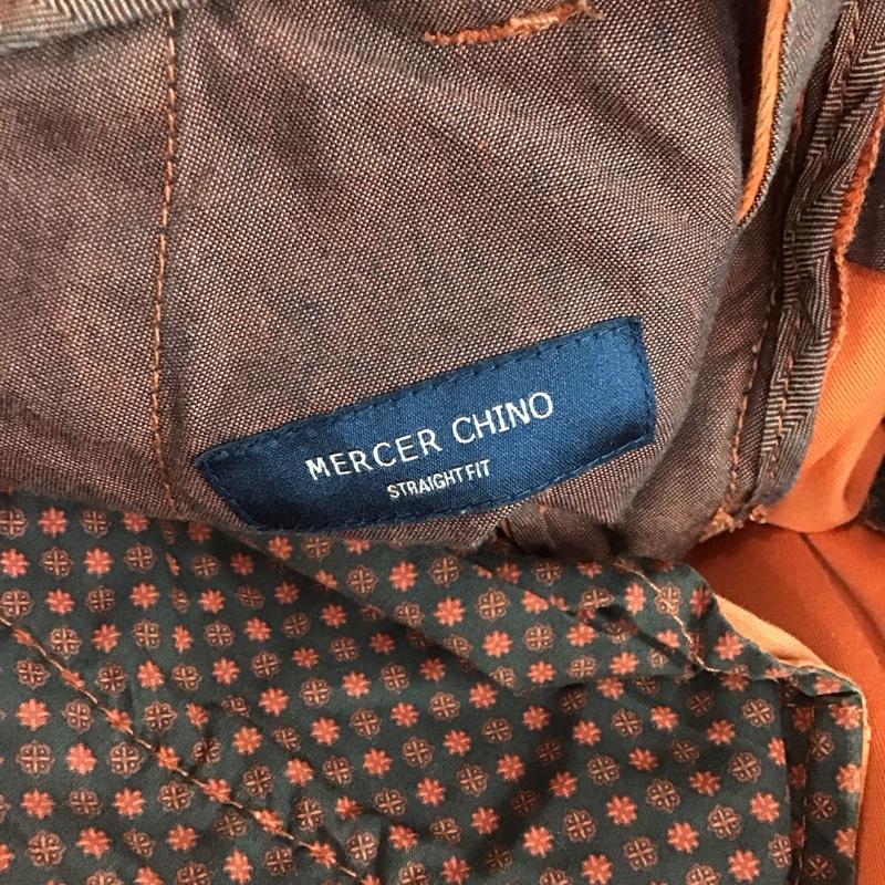 トミーヒルフィガー TOMMY HILFIGER パンツ ワークパンツ、ペインターパンツ ワークパンツ ワイドパンツ カジュアルパンツ 32インチ ロゴ、文字 橙 / オレンジ / orange メンズ USED 古着 中古 10158162