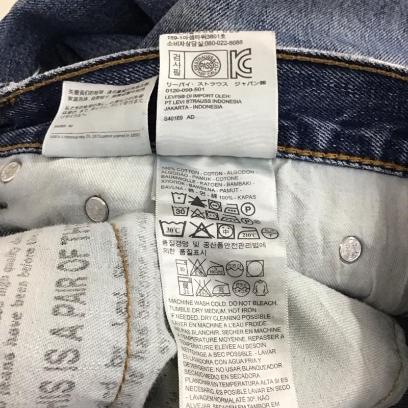 リーバイストラウスアンドコー Levi Strauss & co. パンツ デニム、ジーンズ デニムパンツ ワイドパンツ カジュアルパンツ 36インチ 無地 インディゴ / インディゴ / Indigo メンズ USED 古着 中古 10158259