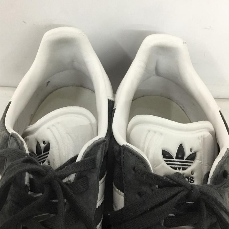 アディダス adidas スニーカー スニーカー BB5480 GAZELLE 25cm 25.0cm ロゴ、文字 灰 / グレー / gray X 白 / ホワイト / white レディース USED 古着 中古 10158325