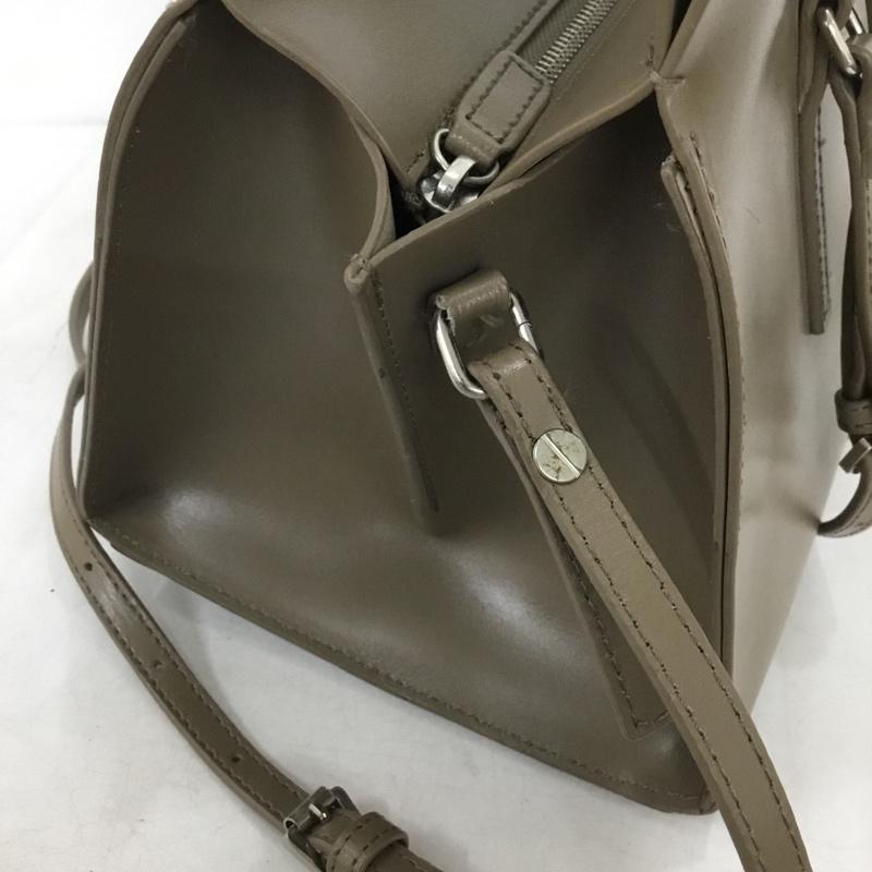 ヤーキ YAHKI ショルダーバッグ ショルダーバッグ 2WAY トートバッグ 無地 グレージュ / グレージュ / レディース USED 古着 中古 10158370