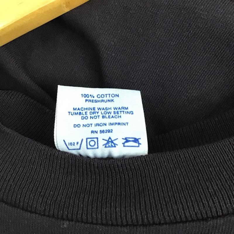 古着 USED Tシャツ 半袖 半袖カットソー プリントTシャツ クルーネックカットソー L プリント ダークグレー / ダークグレー / メンズ USED 古着 中古 10158416