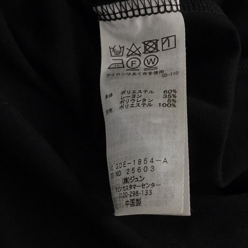 ロペピクニック ROPE PICNIC ワンピース ひざ丈スカート 38 無地 黒 / ブラック / black レディース USED 古着 中古 10158460