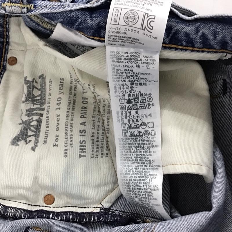 リーバイストラウスアンドコー Levi Strauss & co. パンツ デニム、ジーンズ デニムパンツ スリムパンツ カジュアルパンツ ストレッチパンツ 36インチ 無地 インディゴ / インディゴ / Indigo メンズ USED 古着 中古 10158494