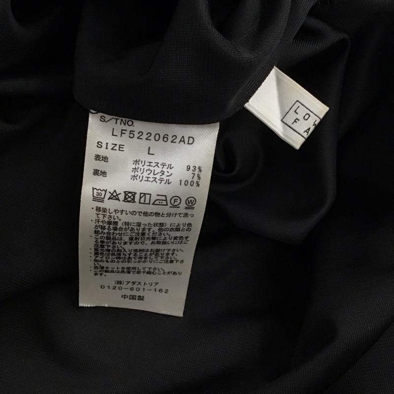 ローリーズファーム LOWRYS FARM スカート ロングスカート L 無地 黒 / ブラック / black レディース USED 古着 中古 10158569