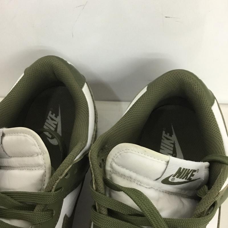 ナイキ NIKE スニーカー スニーカー DD1503-120 WMNS DUNK LOW 29cm 29.0cm ロゴ、文字 白 / ホワイト / white X カーキ / カーキ / khaki メンズ USED 古着 中古 10158707