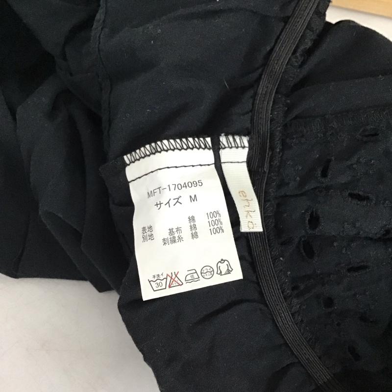 エヘカソポ ehka sopo カットソー 半袖 FREE 無地 黒 / ブラック / black レディース USED 古着 中古 10158773