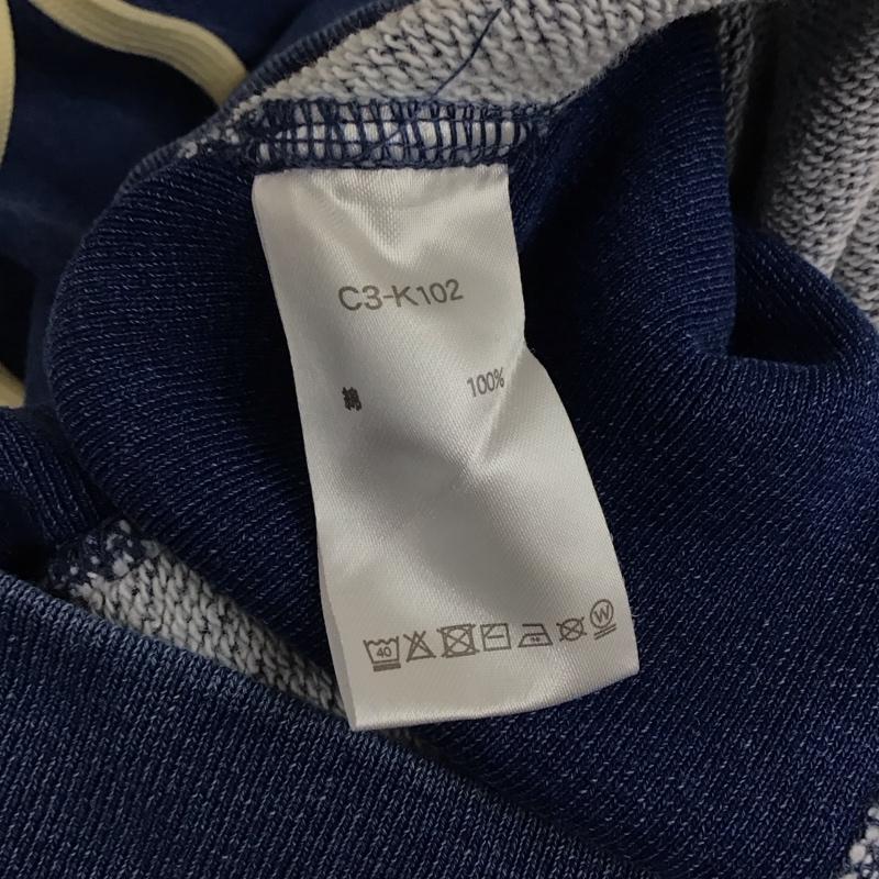 チャンピオン Campion パーカー 長袖 S 無地 青 / ブルー / blue メンズ USED 古着 中古 10158774