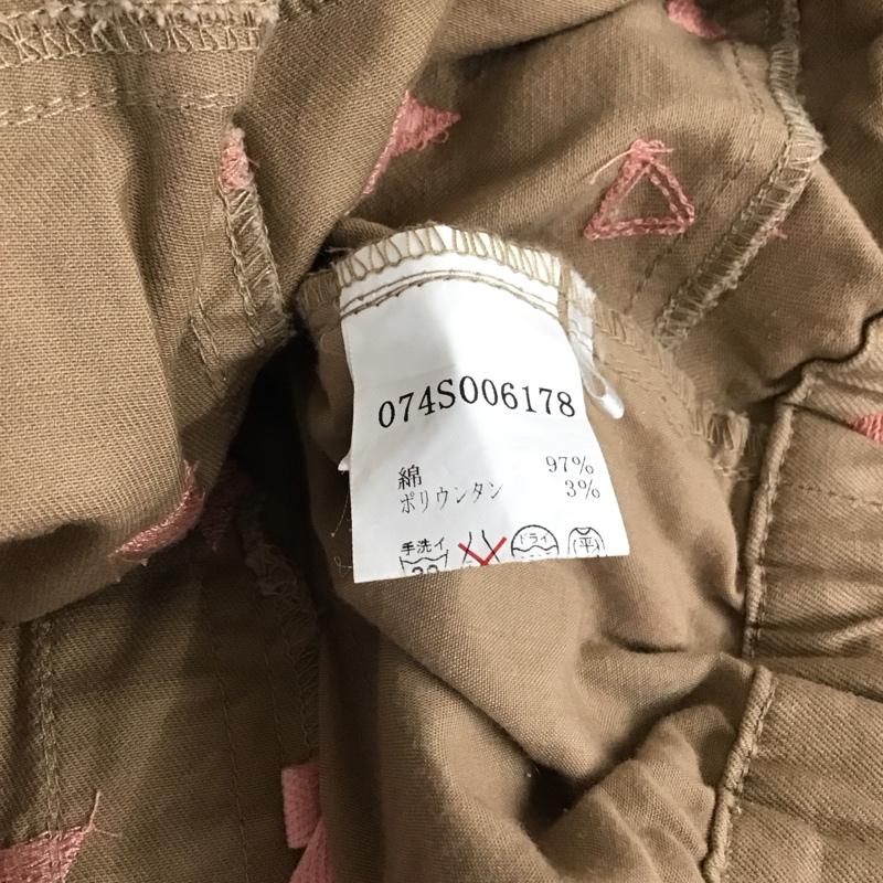 マーブルシュッド marble sud パンツ ワークパンツ、ペインターパンツ 総柄 茶 / ブラウン / brown レディース USED 古着 中古 10158831