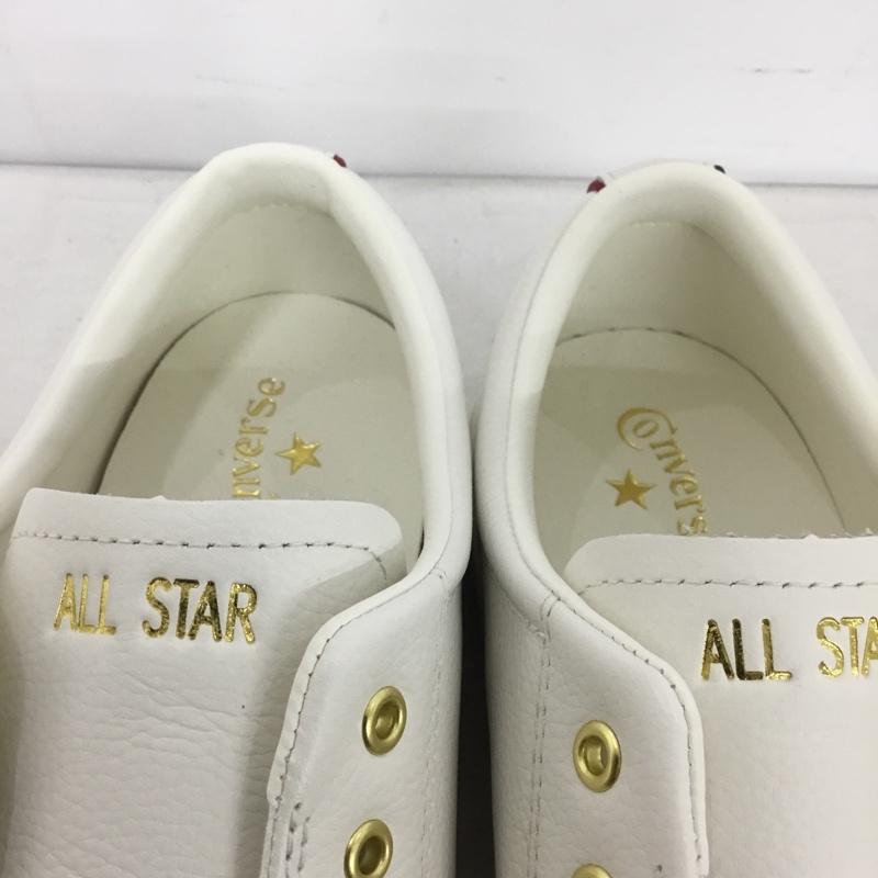 コンバース CONVERSE スニーカー スニーカー 31304930 ALL STAR COUPE TRICO SLIP OX 27.5cm 箱有 27.5cm ロゴ、文字 白 / ホワイト / white メンズ USED 古着 中古 10158845