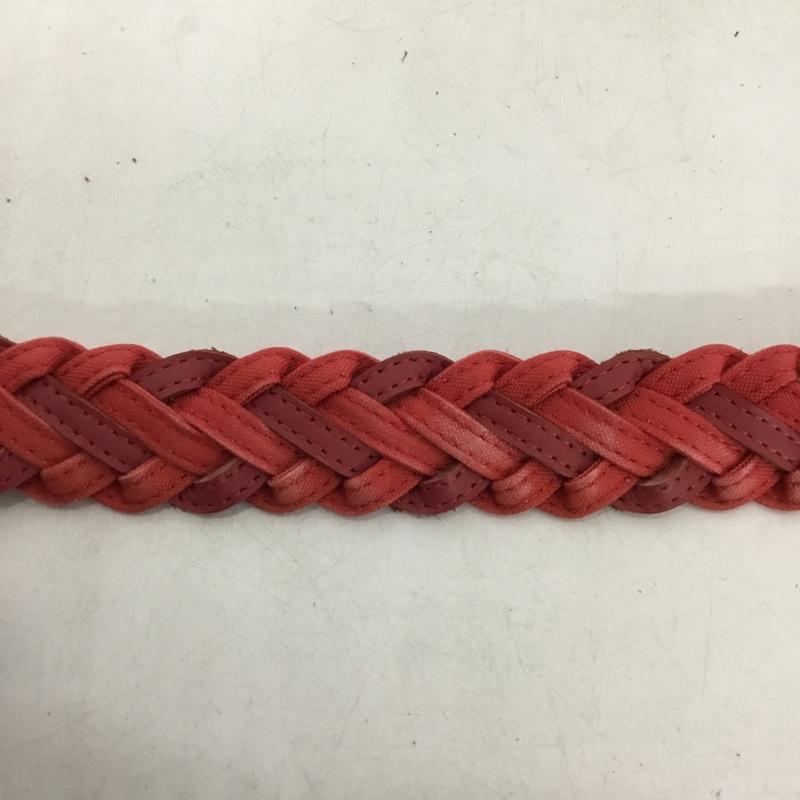 パーリーゲイツ PEARLY GATES ベルト・バックル ベルト メッシュベルト 無地 赤 / レッド / red メンズ USED 古着 中古 10158850