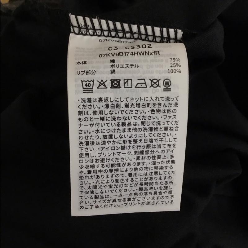 チャンピオン Campion Tシャツ 半袖 半袖カットソー プリントTシャツ クルーネックカットソー XL ロゴ、文字 黒 / ブラック / black メンズ USED 古着 中古 10158920
