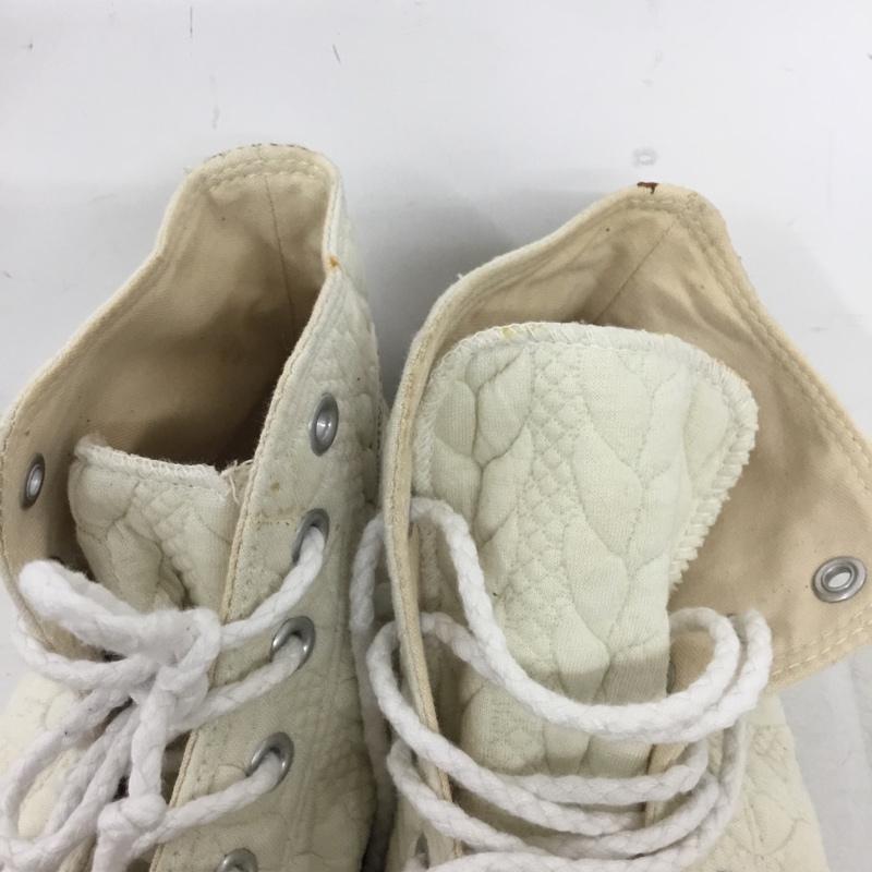 コンバース CONVERSE スニーカー スニーカー 1CK042 ALL STAR SWEATER ND HI 29cm 29.0cm ロゴ、文字 アイボリー / アイボリー / メンズ USED 古着 中古 10159009