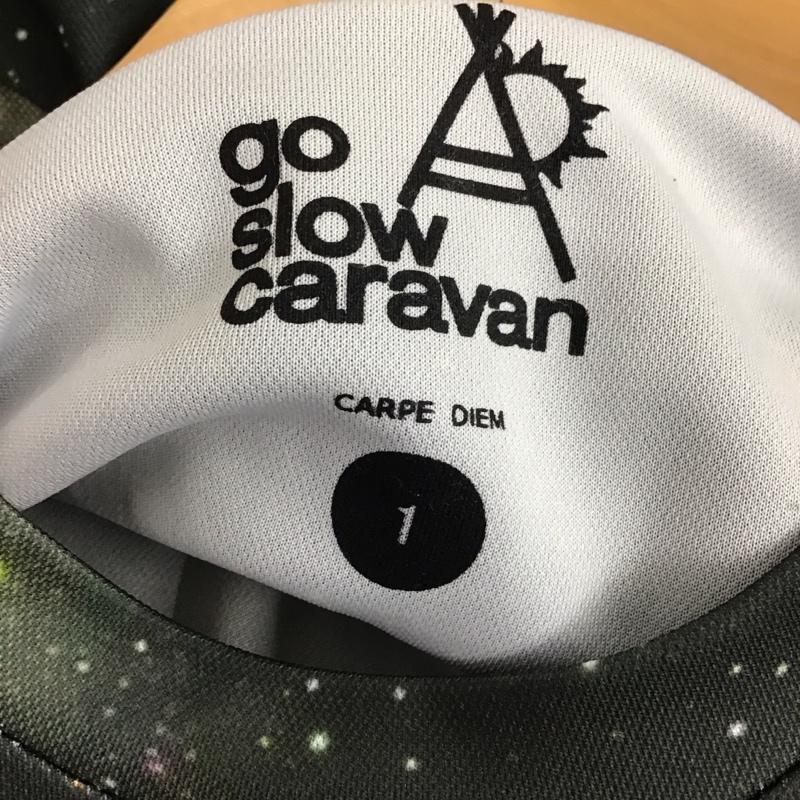 ゴースローキャラバン go slow caravan Tシャツ 半袖 1 総柄 マルチカラー / マルチカラー / multicolor レディース USED 古着 中古 10159014