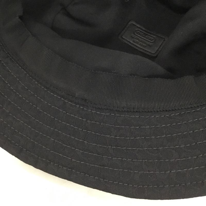 コーチ COACH 帽子 ハット バケットハット 総柄 黒 / ブラック / black レディース USED 古着 中古 10159085