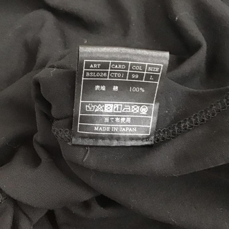 エーケーエム AKM カットソー 長袖 長袖カットソー Vネックカットソー L 無地 黒 / ブラック / black メンズ USED 古着 中古 10159165