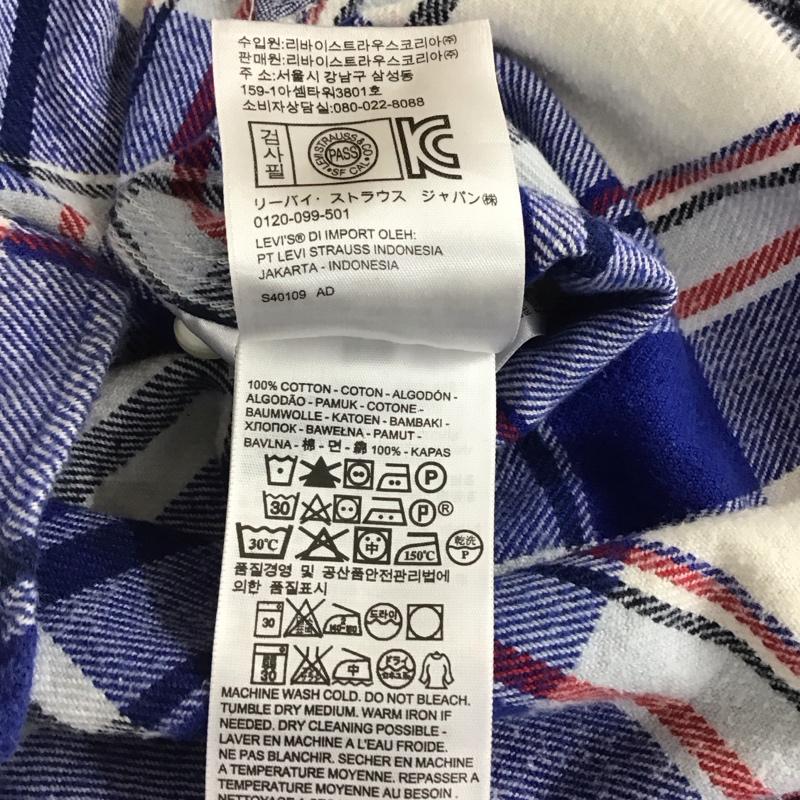 リーバイス Levi s シャツ、ブラウス 長袖 長袖シャツ チェックシャツ カラーシャツ S チェック マルチカラー / マルチカラー / multicolor メンズ USED 古着 中古 10159225