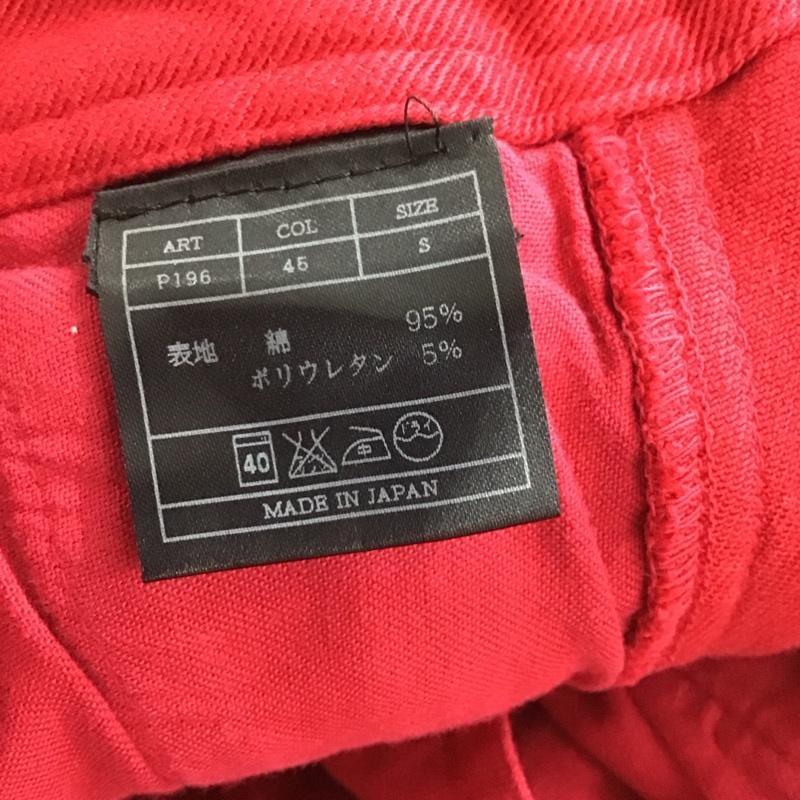 エーケーエム AKM パンツ ショートパンツ ショートパンツ ハーフパンツ カジュアルパンツ S 無地 赤 / レッド / red メンズ USED 古着 中古 10159266
