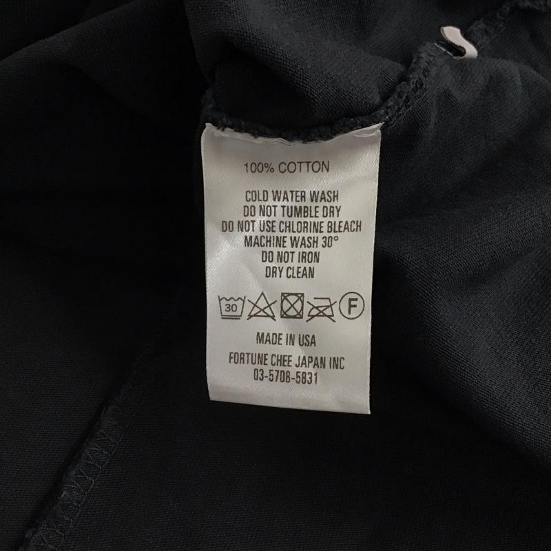 ムージムージ MOOJI MOOJI Tシャツ 半袖 半袖カットソー プリントTシャツ クルーネックカットソー L 無地 X ダメージ加工 ダークグレー / ダークグレー / メンズ USED 古着 中古 10159290
