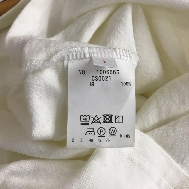 ハリウッドランチマーケット H.R MARKET Tシャツ 半袖 半袖カットソー プリントTシャツ クルーネックカットソー 1 ロゴ、文字 アイボリー / アイボリー / メンズ USED 古着 中古 10159443