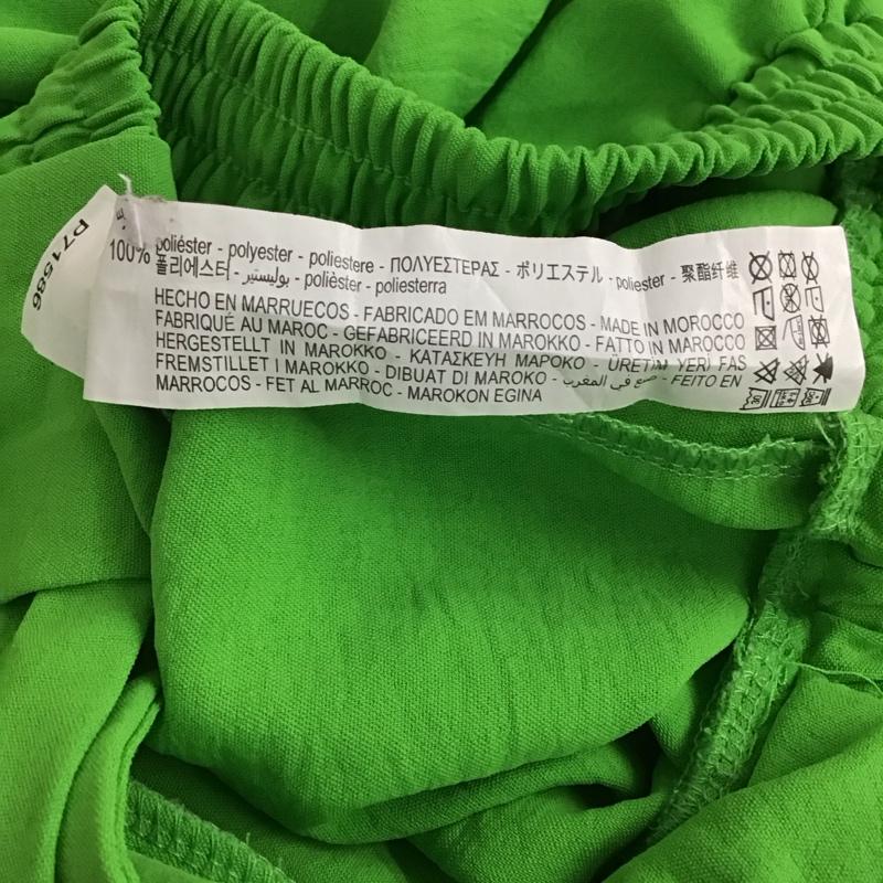 ザラ ZARA ボトムス ボトムス 0264 115 513 イージーパンツ ウエストリボン S 無地 緑 / グリーン / green レディース USED 古着 中古 10159554