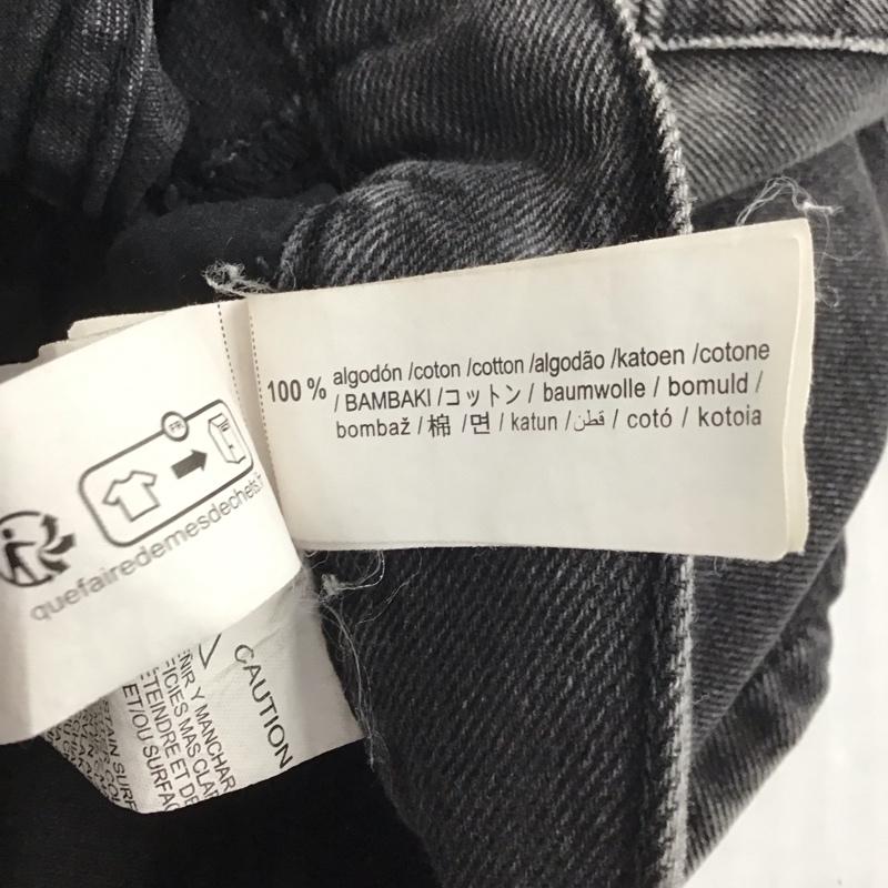 ザラ ZARA パンツ ショートパンツ ショートパンツ デニムパンツ 36 無地 ダークグレー / ダークグレー / メンズ USED 古着 中古 10159623