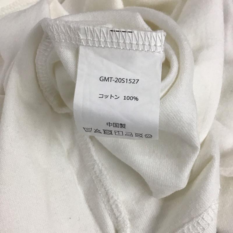 グラミチ GRAMICCI Tシャツ 半袖 半袖カットソー プリントTシャツ クルーネックカットソー L ロゴ、文字 白 / ホワイト / white メンズ USED 古着 中古 10159635