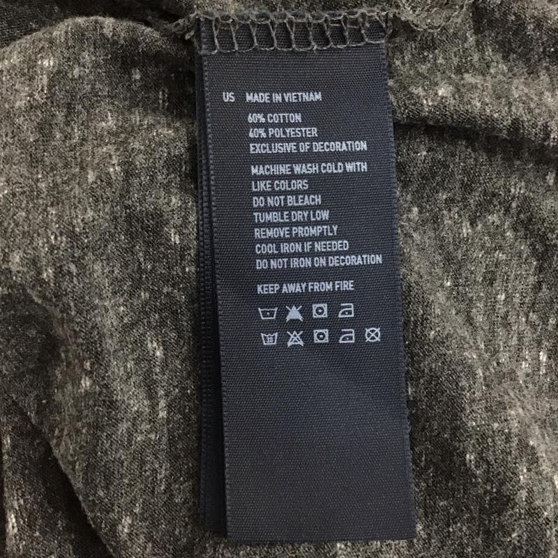 アメリカンイーグル AMERICANEAGLE Tシャツ 半袖 半袖カットソー プリントTシャツ クルーネックカットソー M ロゴ、文字 ダークグレー / ダークグレー / メンズ USED 古着 中古 10159637