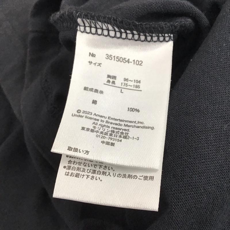 古着 USED Tシャツ 半袖 半袖カットソー プリントTシャツ クルーネックカットソー L プリント ダークグレー / ダークグレー / メンズ USED 古着 中古 10159649