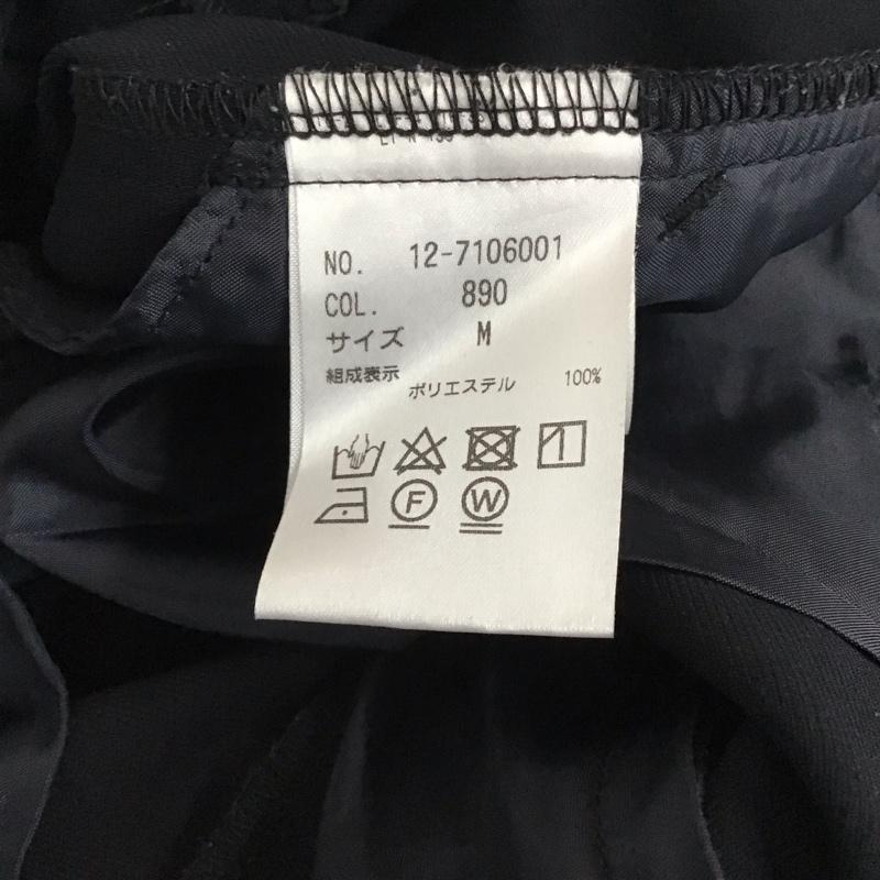 プラステ PLST パンツ スラックス スラックス スリムパンツ センタータック M 無地 紺 / ネイビー / navy レディース USED 古着 中古 10159682