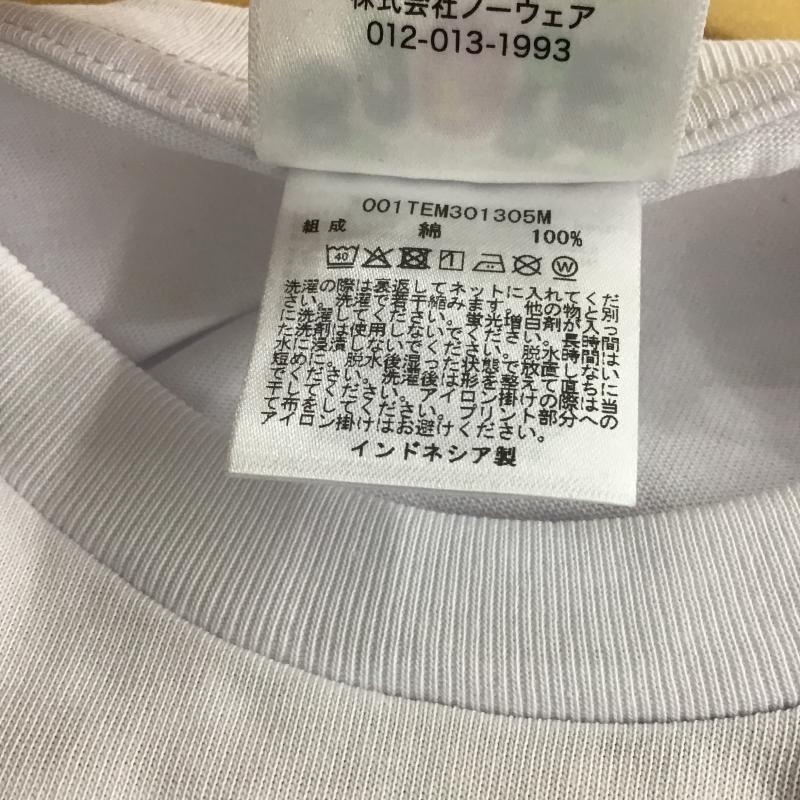 アベイシングエイプ A BATHING APE Tシャツ 半袖 半袖カットソー プリントTシャツ クルーネックカットソー XL ロゴ、文字 白 / ホワイト / white メンズ USED 古着 中古 10159804