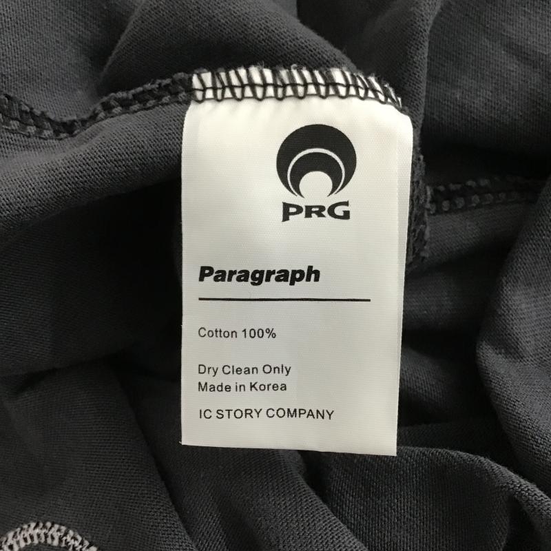 パラグラフ Paragraph ポロシャツ 半袖 ポロシャツ 半袖カットソー 1 ロゴ、文字 ダークグレー / ダークグレー / メンズ USED 古着 中古 10159817